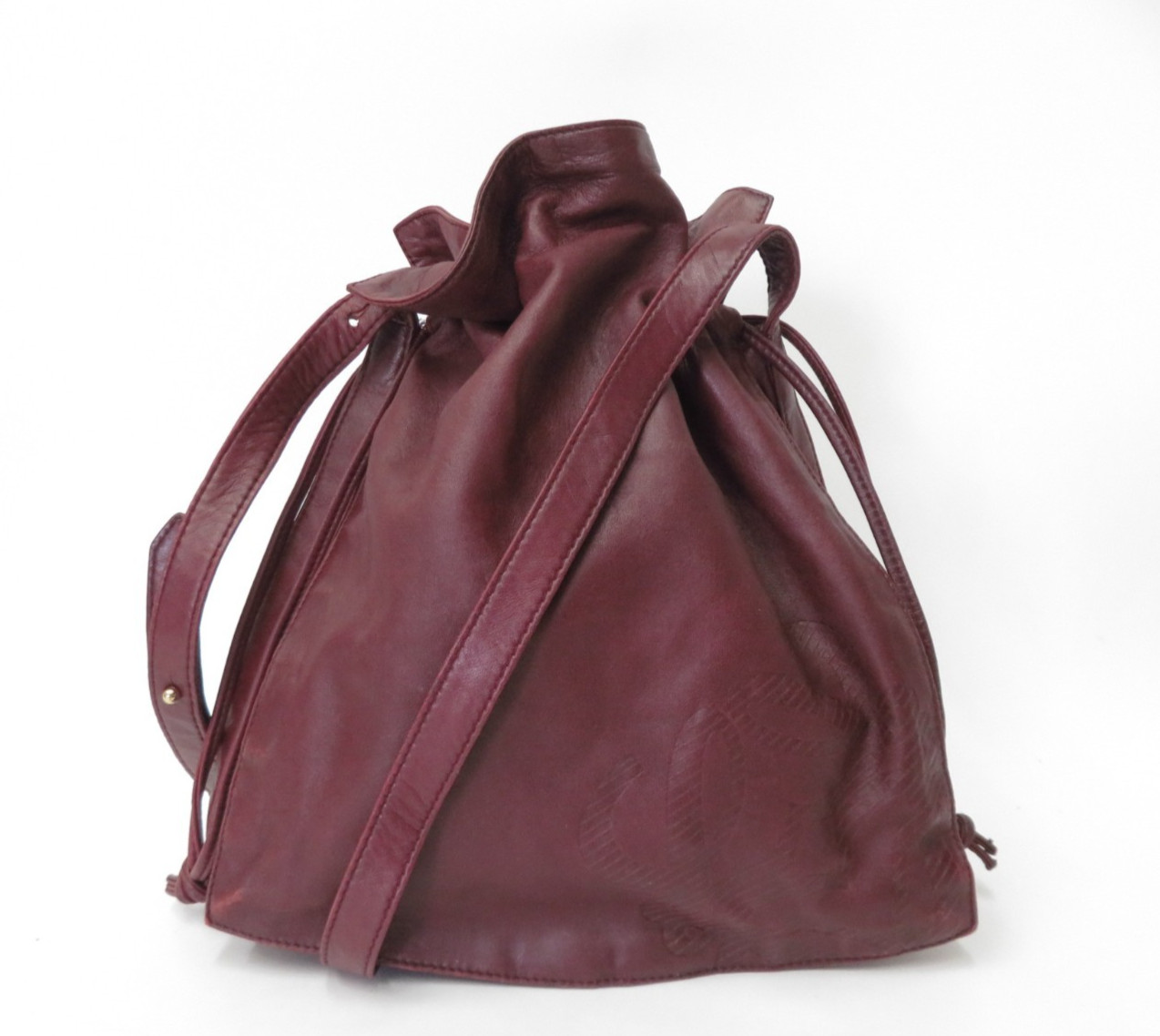 Authentic LOEWE Anagram Flamenco Lambskin Nappa Leather Shoulder Bag #55678