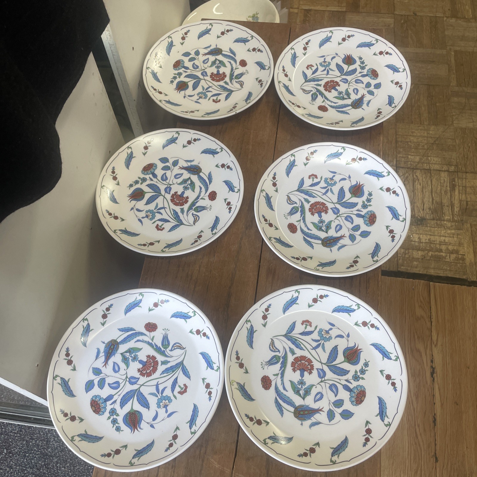 Noritake Progression Turquoise 9074 1970s MCM Salad Breakfast Plates Plate Set 6 Noritake Progression Turquoise 9074 1970s MCM Salad Breakfast Plates Plate Set 6