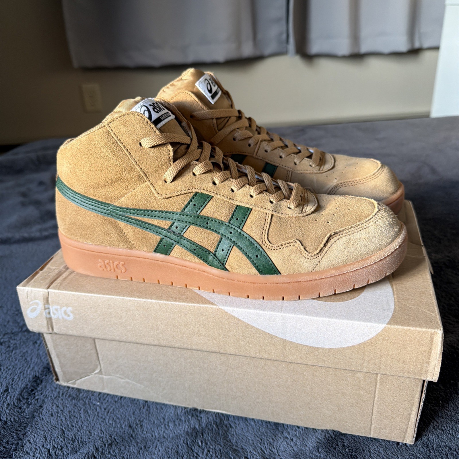 Asics Japan Pro MT Walnut Forest Night size 10 Asics Japan Pro MT Walnut Forest Night size 10