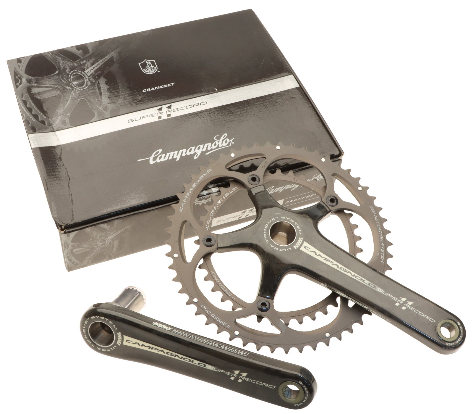Campagnolo Super Record Crankset 53/39T 11s 170mm \'09 Ultra-Torque NEW