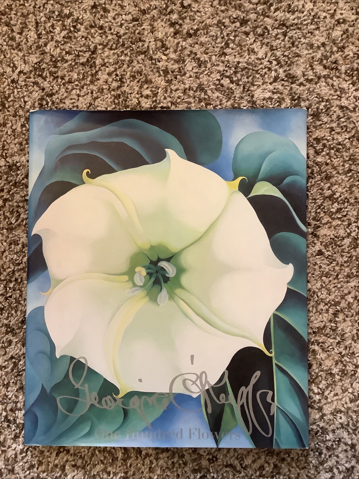 Georgia O’Keefe One Hundred Flowers Book 1987 First Paperback Edition 1989 Georgia O’Keefe One Hundred Flowers Book 1987 First Paperback Edition 1989