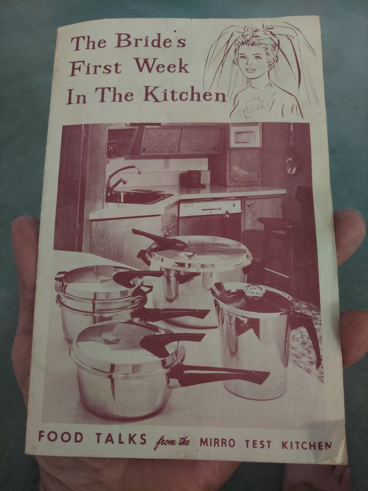 Vintage 1960’s Home Ec Book “The Brides First Week in the Kitchen” Paperback A