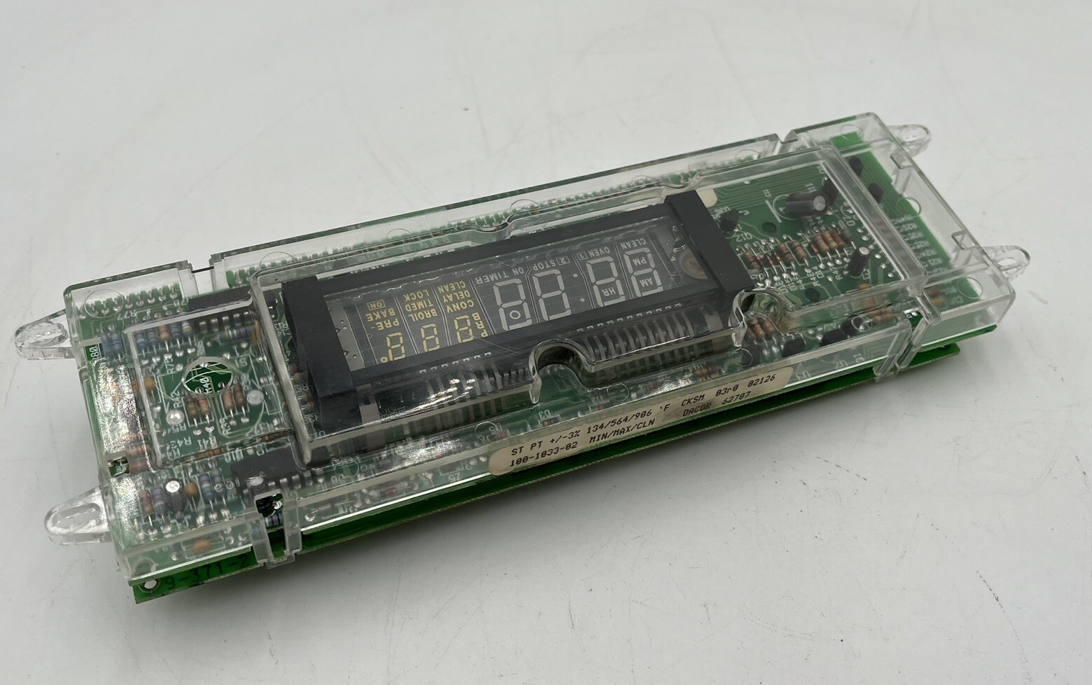 Dacor Range Single Oven Display Control Board *Dim Display* 62707 62161 755680