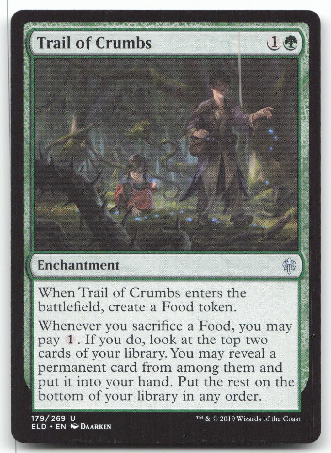 Trail of Crumbs 179 Uncommon Throne of Eldraine Magic: The Gathering Near Mint