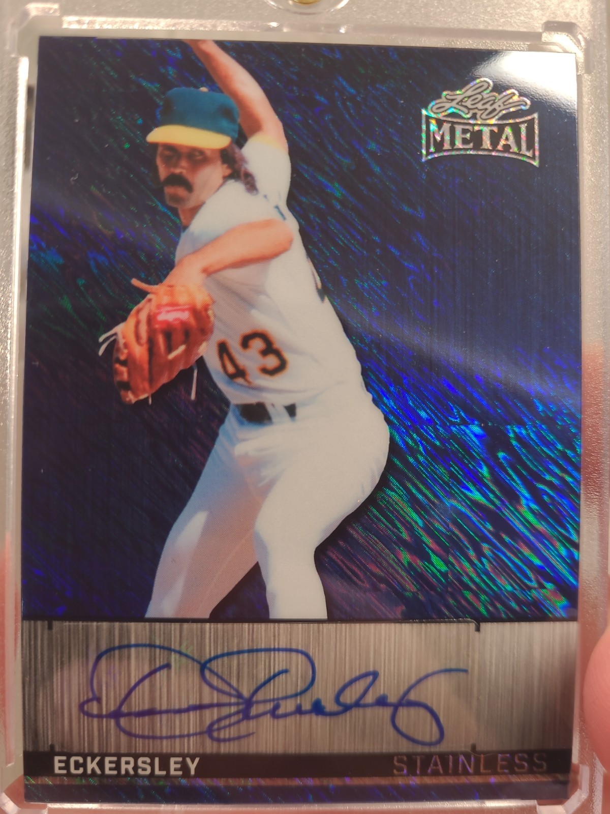 dennis eckersley autograph 1/1.. One Of One. Rare dennis eckersley autograph 1/1.. One Of One. Rare