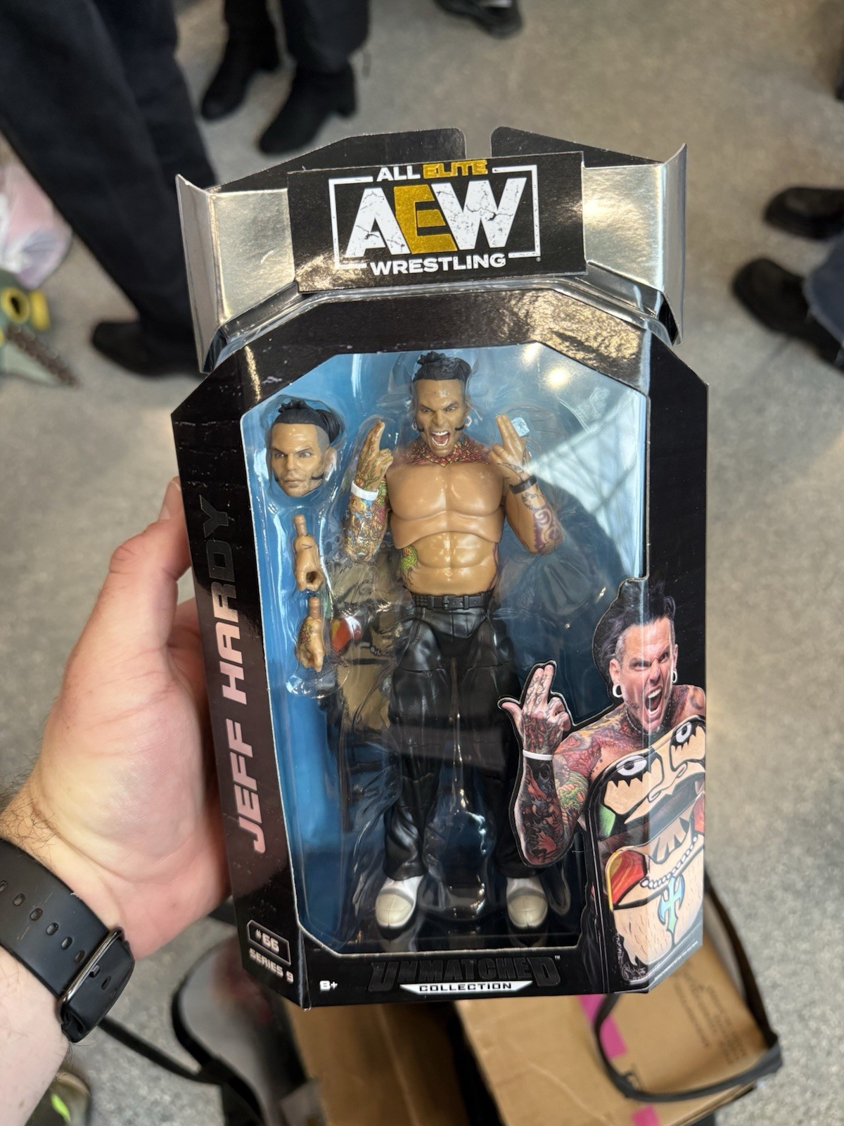 AEW All Elite Wrestling Unmatched Collection Jeff Hardy Series 9 #66 New Sealed