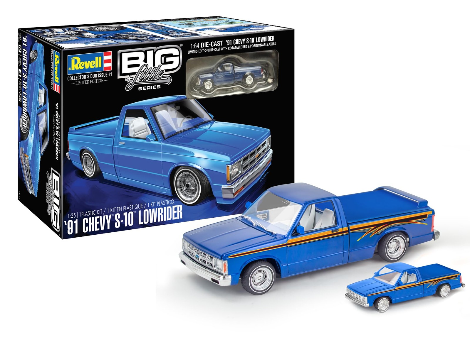 Revell 14562 1991 Chevy S-10 Lowrider Special Edition 1:25 Scale 171-Piece