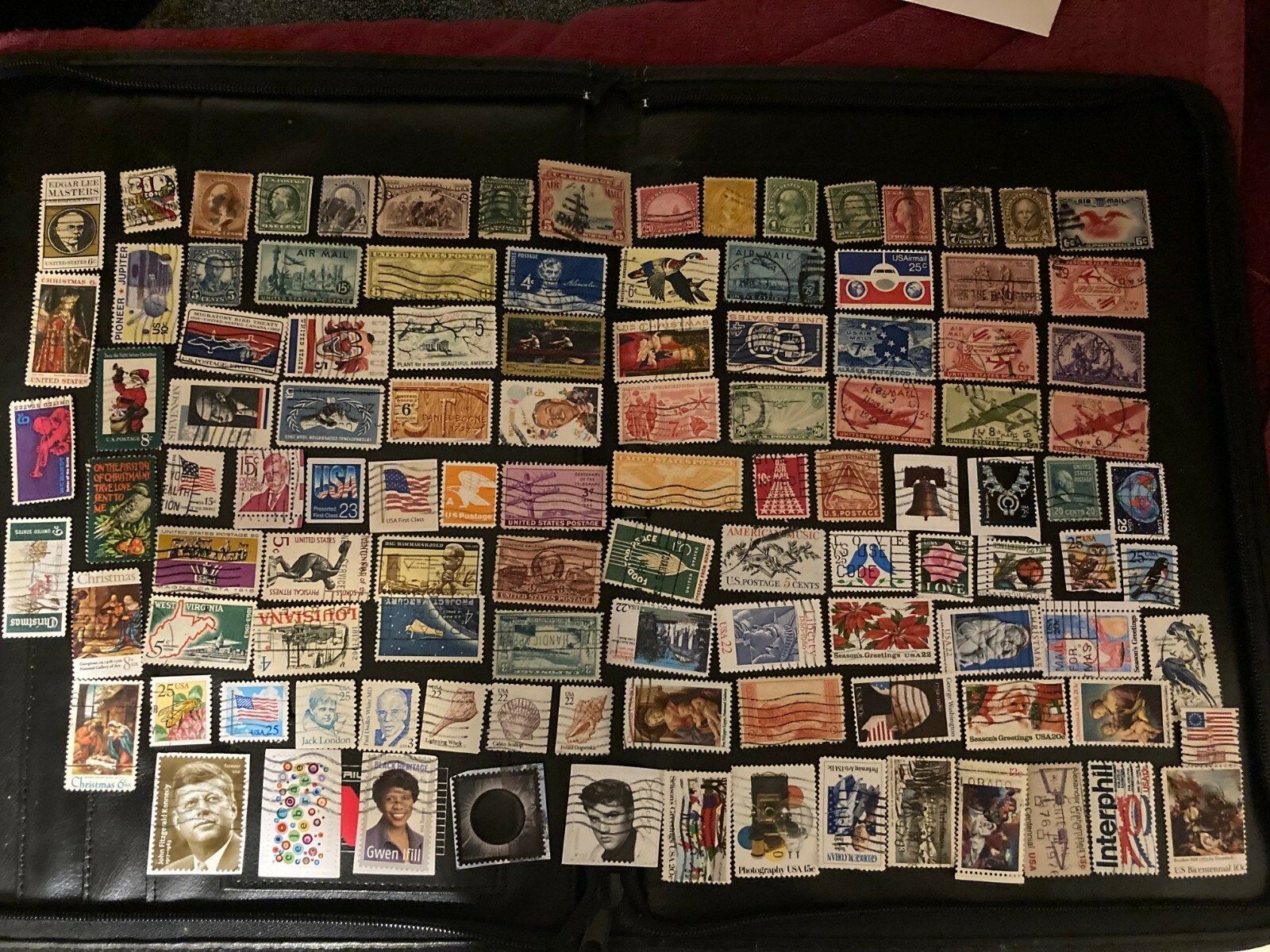 100 used U.S. stamps all different 1800's - 2021. Very Fine. 1 cent to Forever 100 used U.S. stamps all different 1800's - 2021. Very Fine. 1 cent to Forever