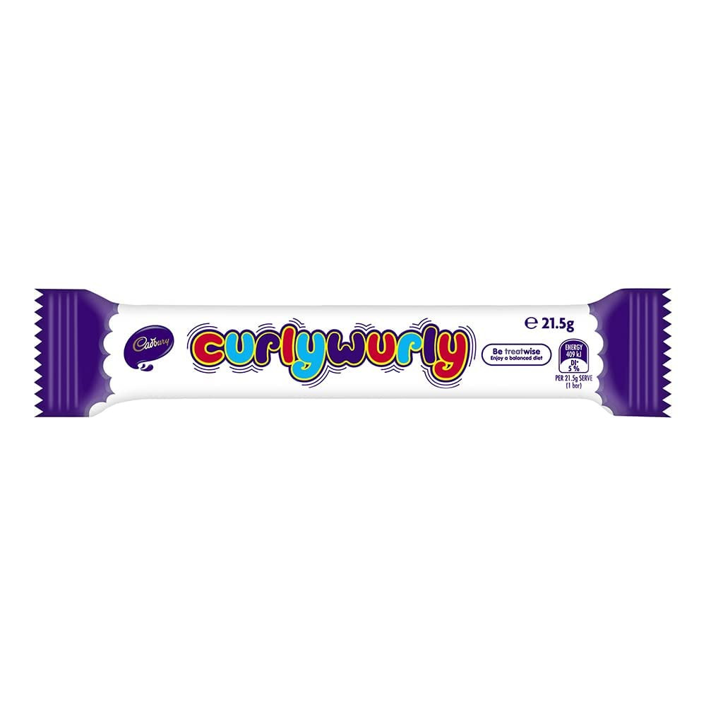 Curly Wurly British Chocolate Bar 21.5G X 10 Bar