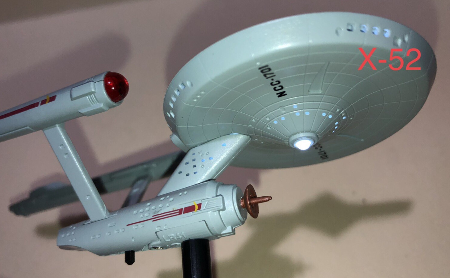 Star Trek Light Up USS Enterprise NCC 1701 Classic TOS Original Series Toy Ship