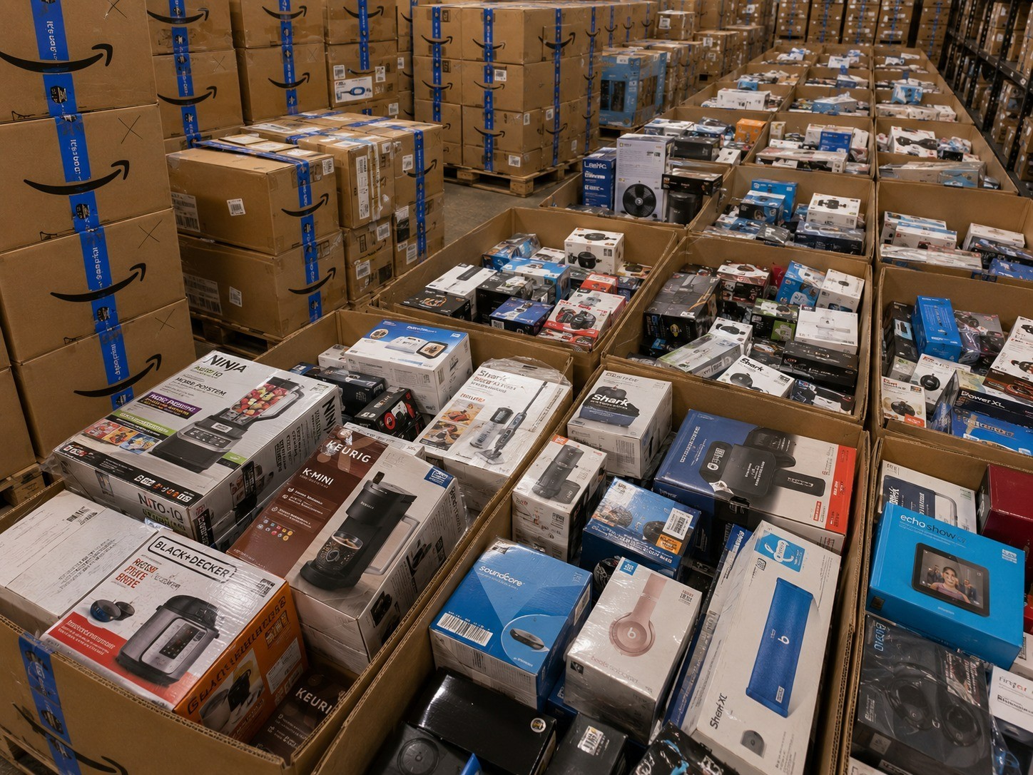 Brand New Electronics Merchandise - Overstock Deal Box