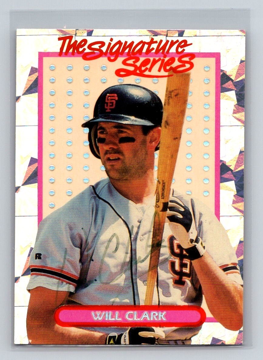 1993 Donruss - The Signature Series Will Clark /5000 (AU) 1993 Donruss - The Signature Series Will Clark /5000 (AU)