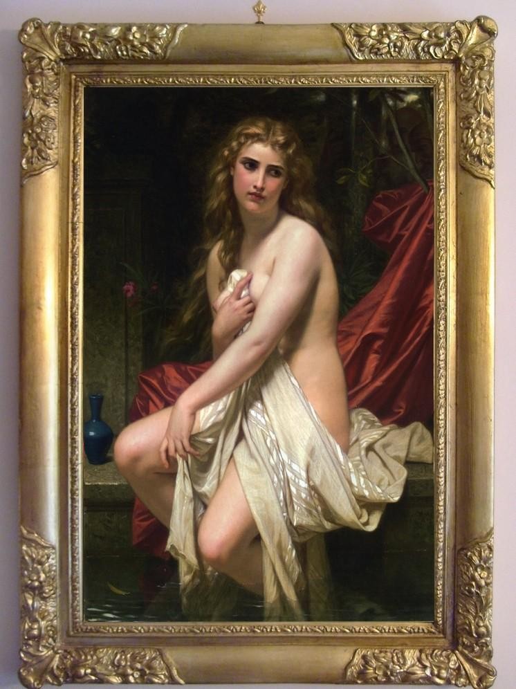 Hand Painted Oil Painting Old Master-Art Antique style female woman nude Canvas Hand Painted Oil Painting Old Master-Art Antique style female woman nude Canvas