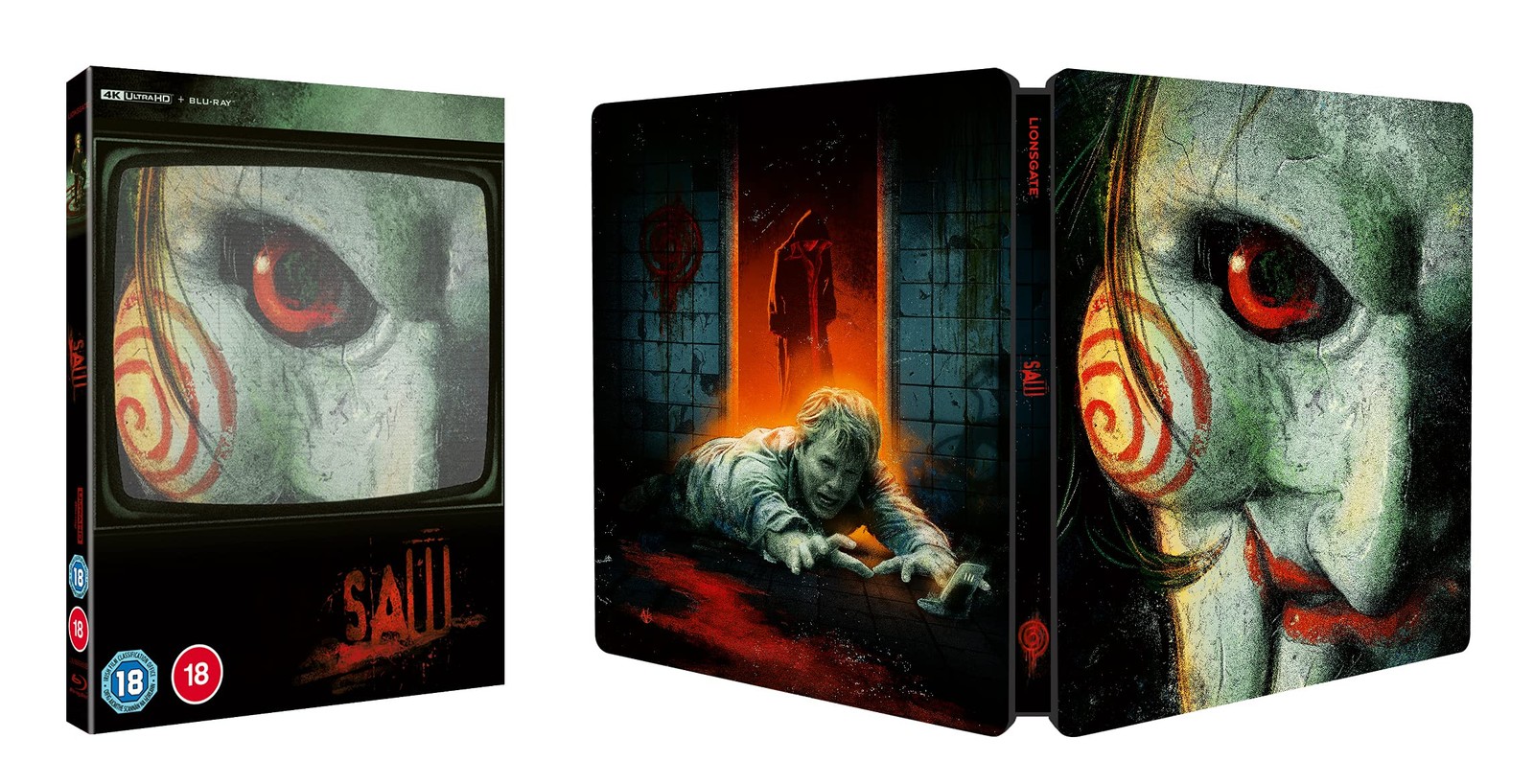 Saw Limited Edition 4K UHD Ste (4K UHD Blu-ray) (UK IMPORT) (PRESALE 11/09/2026)