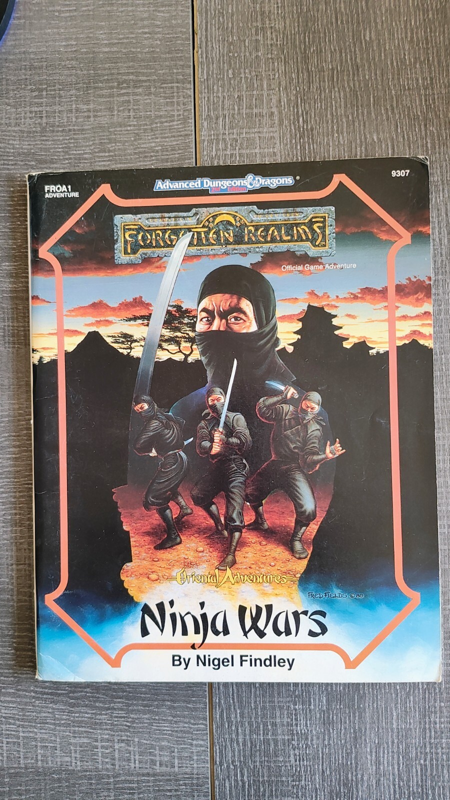 Ninja Wars NO MAPOriental Adventures Forgotten Realms AD&D FROA1 9307 TSR Ninja Wars NO MAPOriental Adventures Forgotten Realms AD&D FROA1 9307 TSR