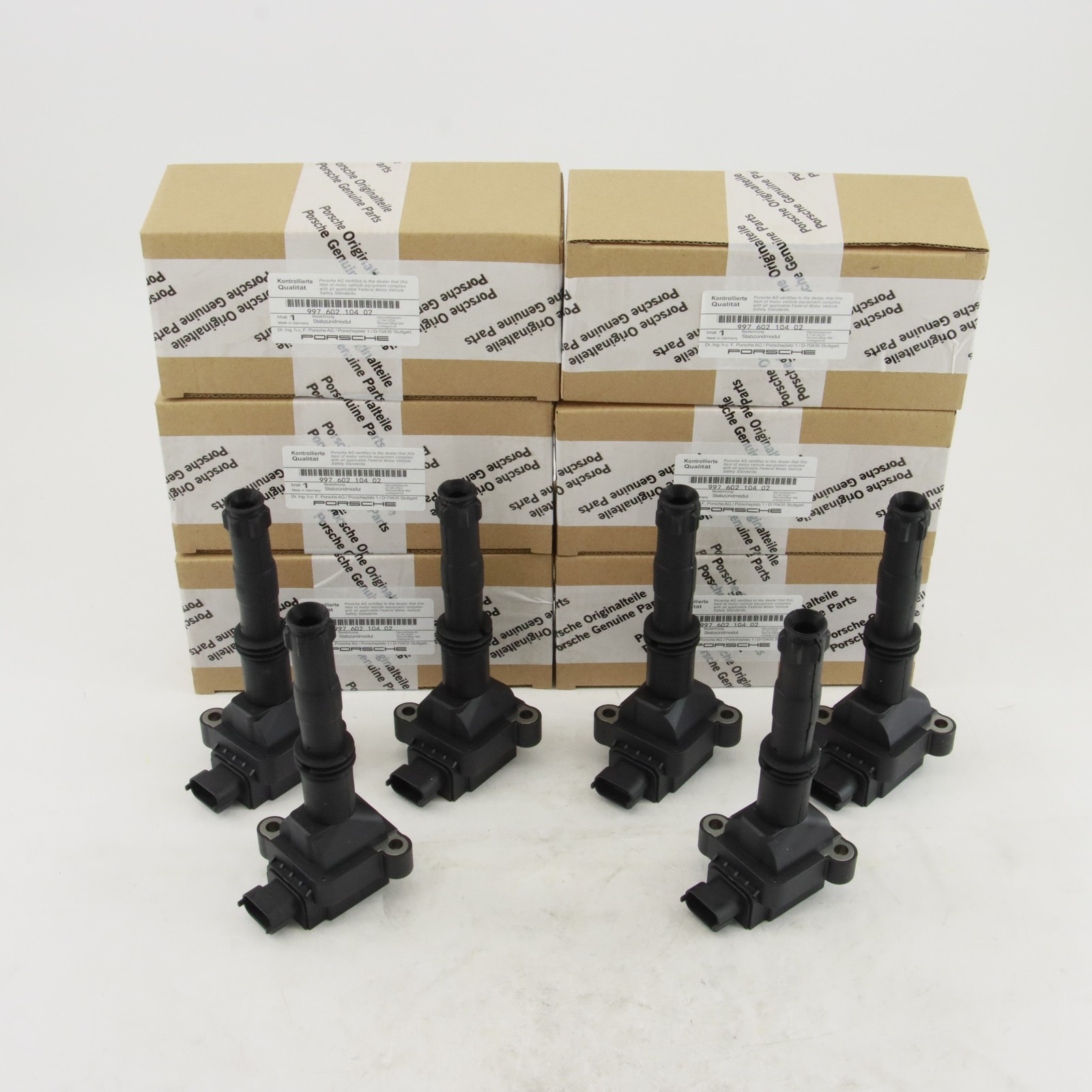 OEM 6X Ignition Coil For Porsche 911 996 997 Boxter 986 Cayman 987 99760210402