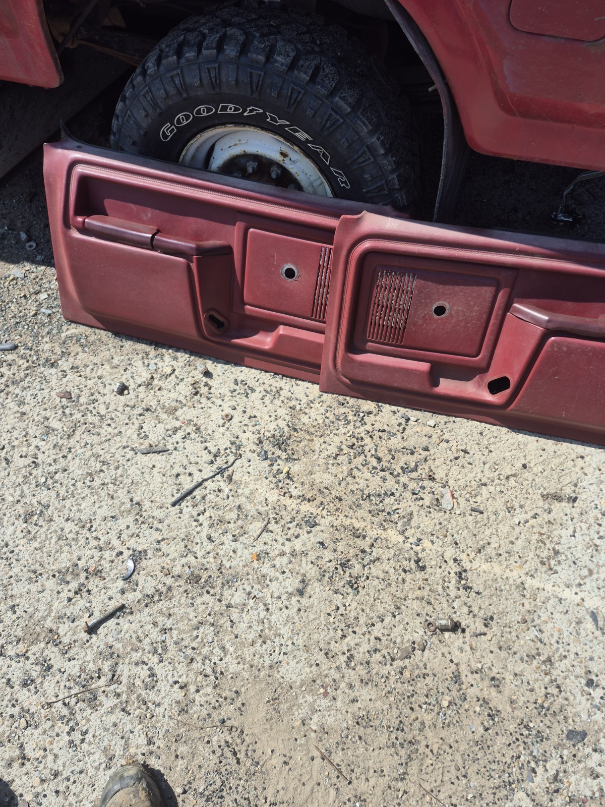 Red Front RH LHDoor Panel | 80 81 82 83 84 85 86 Ford F150 F250 F350