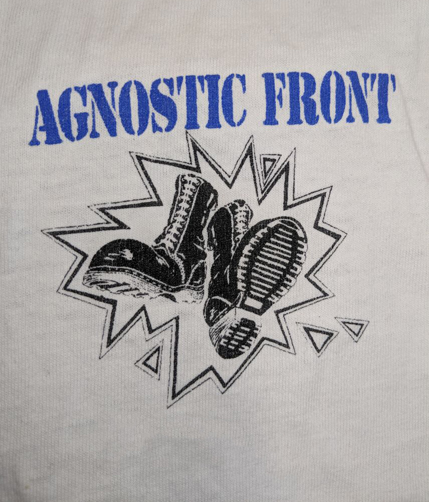 Agnostic Front shirt early Band Short Sleeve Shirt All size E100