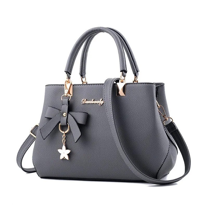 1pc Women Leather Handbag Ladies Messenger Bag Shoulder Tote Purse Satchel