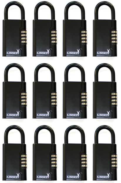 12 NEW Kingsley Key Storage Locks - Real Estate Lock Box, Realtor Lockboxes 12 NEW Kingsley Key Storage Locks - Real Estate Lock Box, Realtor Lockboxes