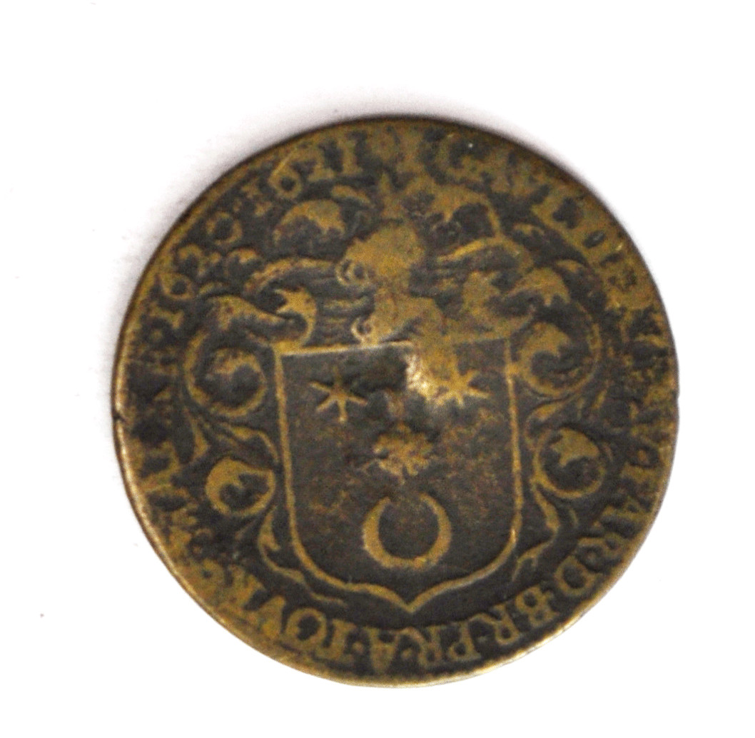 Touraine Gentry Towns Jeton Lt 27 Jacques Gaultier Maire de Tours 1619-1621 27mm Touraine Gentry Towns Jeton Lt 27 Jacques Gaultier Maire de Tours 1619-1621 27mm