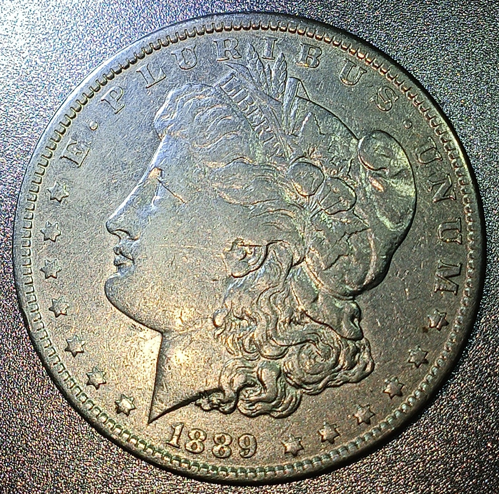 *1889 Morgan Silver Dollar VF