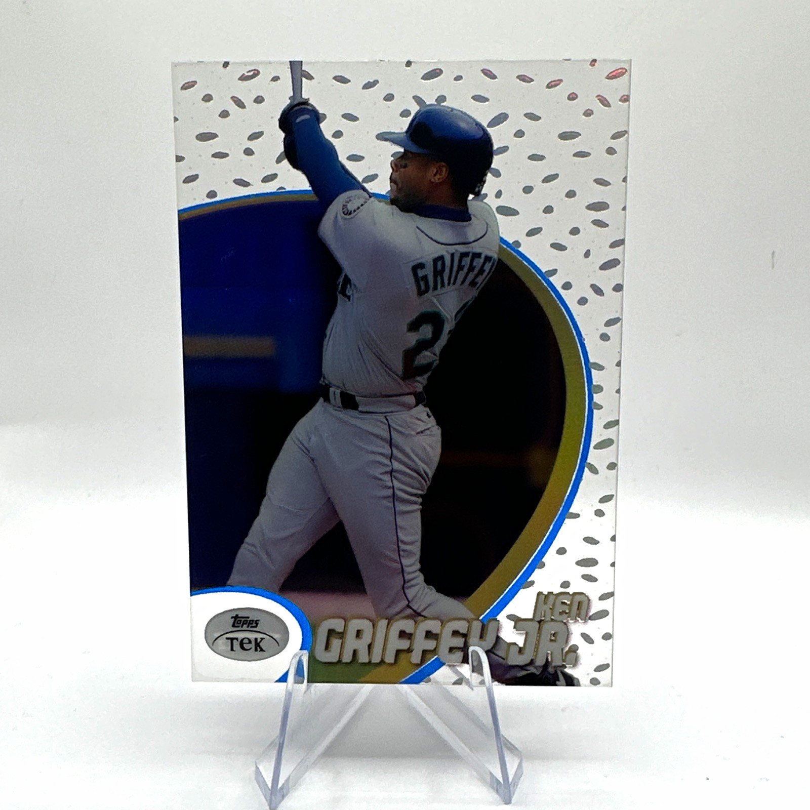 1998 Topps Tek Ken Griffey Jr #30 Pattern 12 Parallel Mariners MLB 1998 Topps Tek Ken Griffey Jr #30 Pattern 12 Parallel Mariners MLB