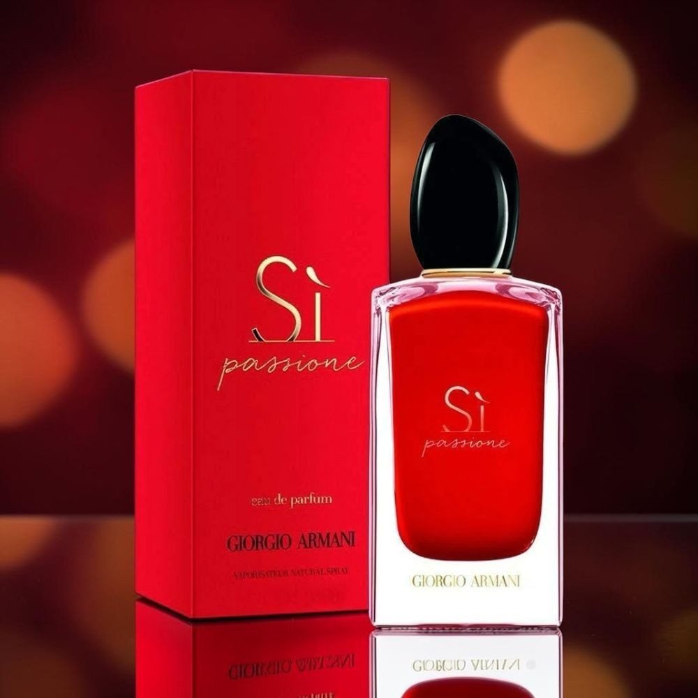 Si Passione by Giorgio Armani 3.4 oz 100 ml Eau de Parfum for Women New In Box Si Passione by Giorgio Armani 3.4 oz 100 ml Eau de Parfum for Women New In Box