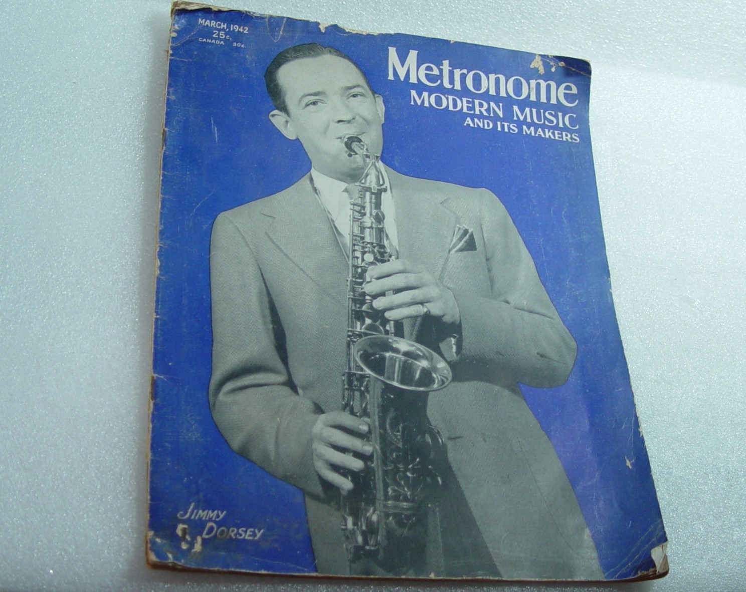 Jimmy Dorsey Vintage Metronome March 1942 Modern Music & Its Makers Magazine