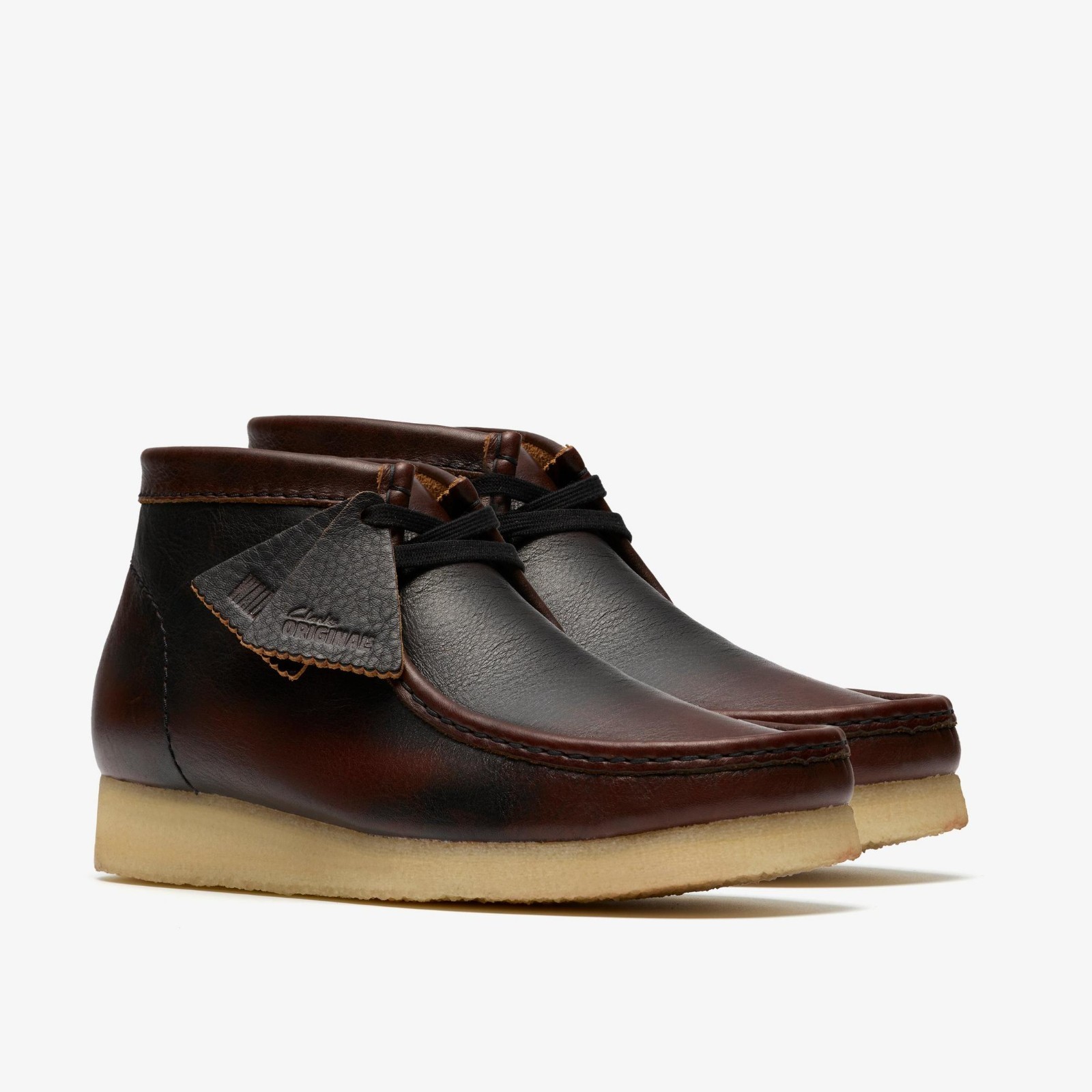 Clarks Originals Men's Wallabee Boot Dark Tan Combi 26182763