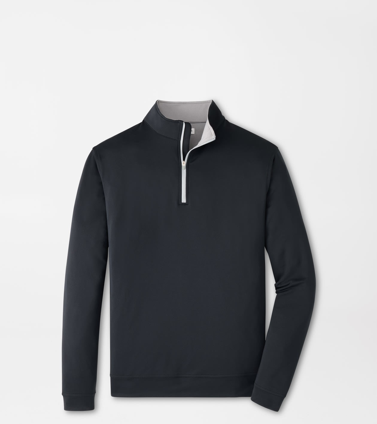 New Peter Millar Pullover Mens XL Black Perth Performance Quarter Zip Golf NWOT
