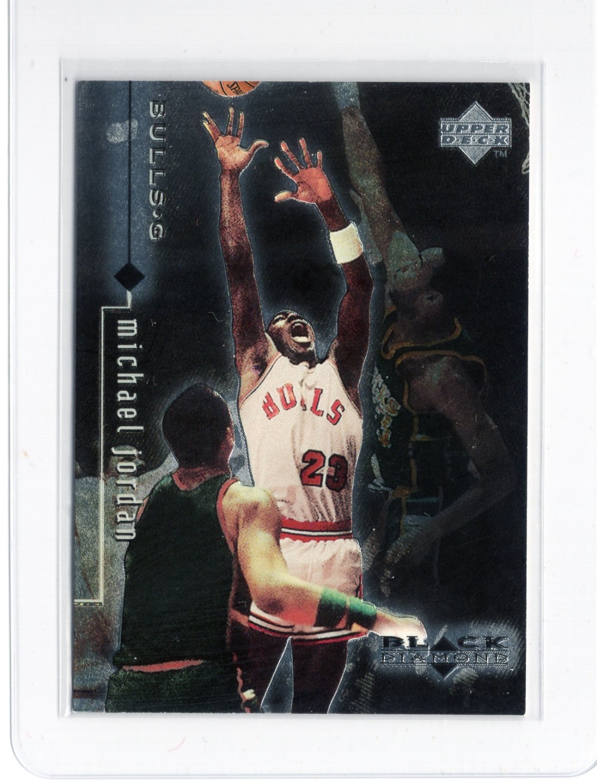 Upper Deck 1998-99 Black Diamond Michael Jordan #2 Chicago Bulls