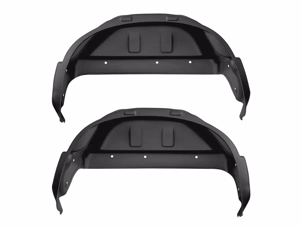 Husky Rear Wheel Well Guards Fit 19-26 Silverado 1500 NB All Model No ZR2 2p Set