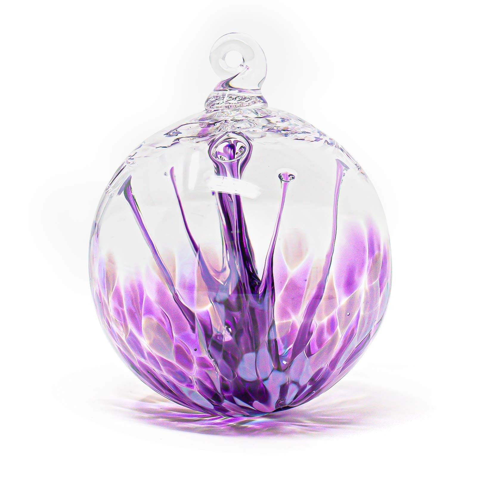 Luke Adams Handmade Glass Gazing Balls for Garden – Hand Blown Glass Gazing B...