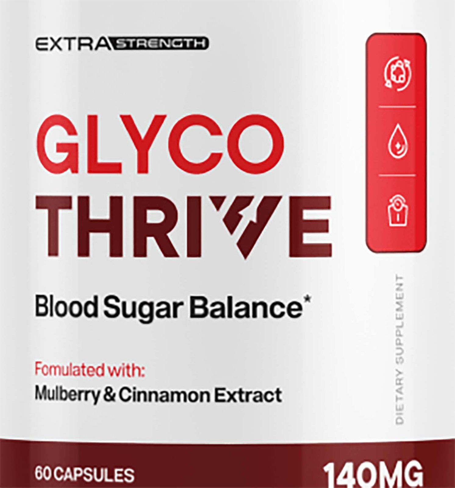 Glyco Thrive Blood Health Support Dietary Supplement 60 Capsules GlycoThrive Glyco Thrive Blood Health Support Dietary Supplement 60 Capsules GlycoThrive