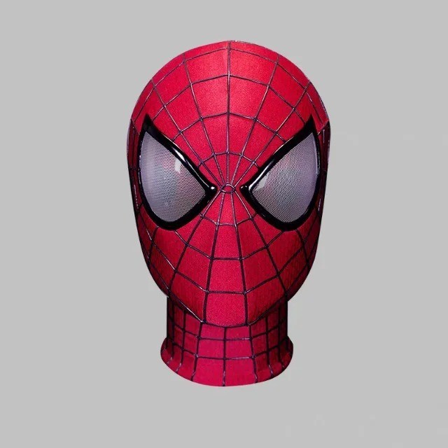 Spider-Man 3D Mask Spiderman Movie Hero Costume Cosplay Props Kids / Adult Size