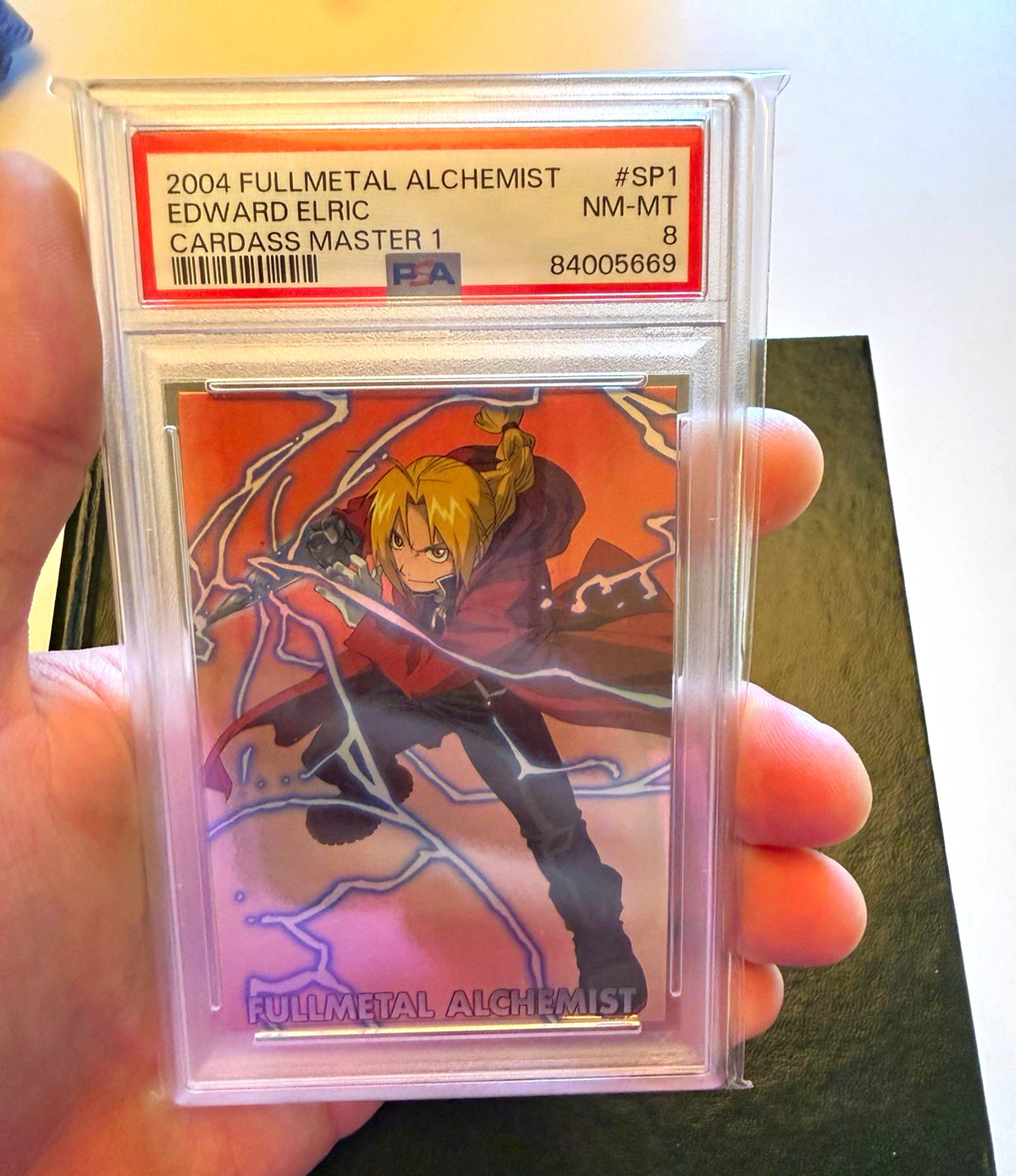 Bandai 2004 Fullmetal Alchemist Carddass Master 1 SP1 Edward Elric Graded ROOKIE