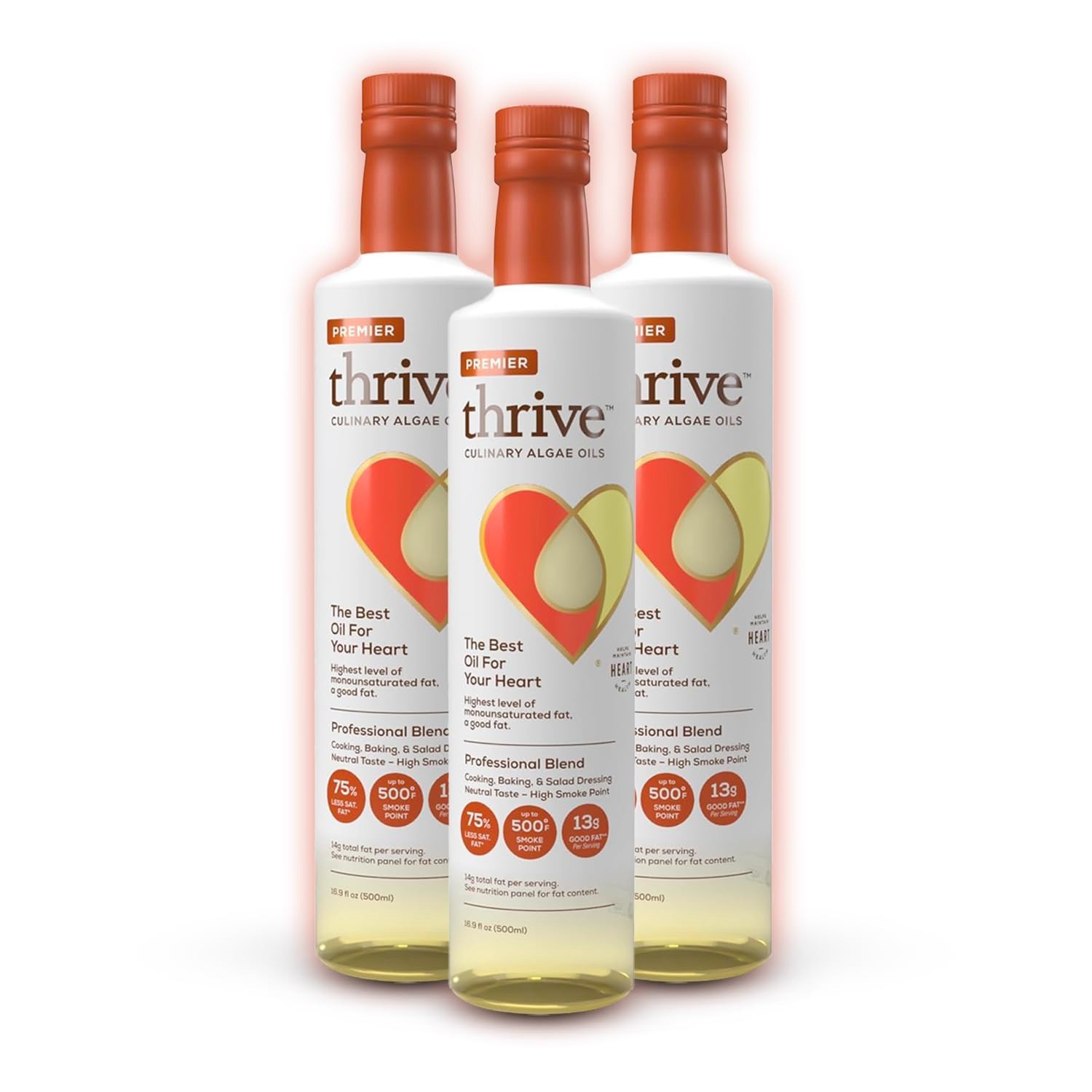 Thrive Algae Cooking Oil - 16.9 fl oz, 3 Pack Thrive Algae Cooking Oil - 16.9 fl oz, 3 Pack