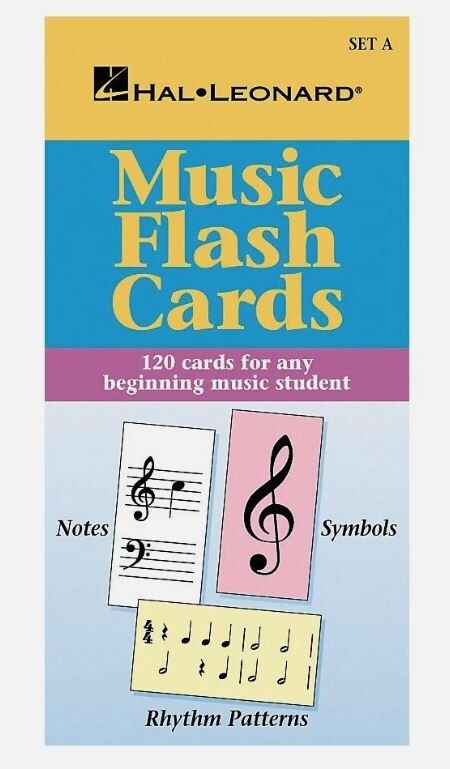 New Hal Leonard Music Flash Cards Set: A / 120 Color-Coded Cards / Basic Symbols New Hal Leonard Music Flash Cards Set: A / 120 Color-Coded Cards / Basic Symbols