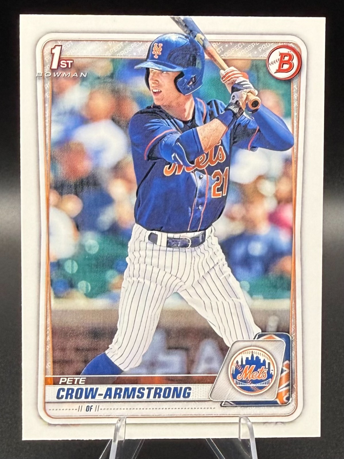 Pete Crow Armstrong 2020 Bowman Draft Card #BD-72 1st Rookie RC Cubs - 985
