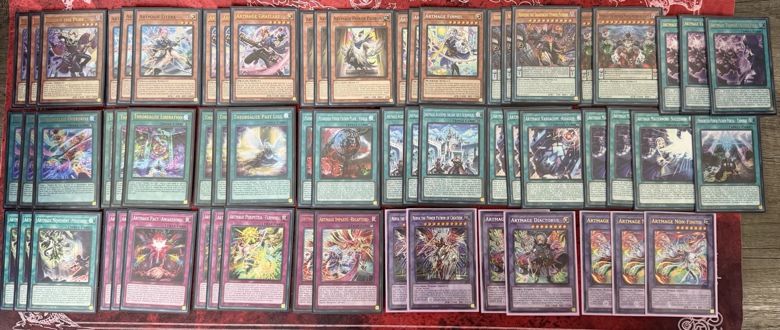 Artmage Power Patron Deck 62 Cards Yu-Gi-Oh Medius The Pure Finmel Non-Finito