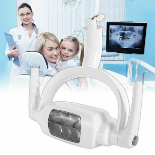 Dental Oral Light Dentist Operating Lamp 6 LED Lens Ceiling-mounted Type 8W