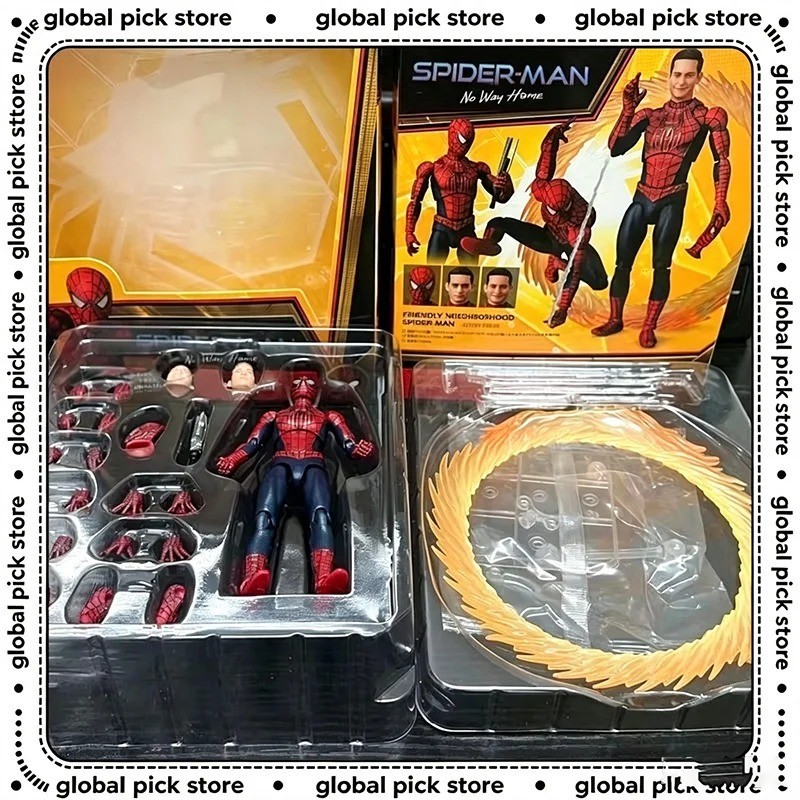 MAFEX No.241 Spider-Man Tobey Maguire Friendly Neighborhood Action Figure Toy MAFEX No.241 Spider-Man Tobey Maguire Friendly Neighborhood Action Figure Toy