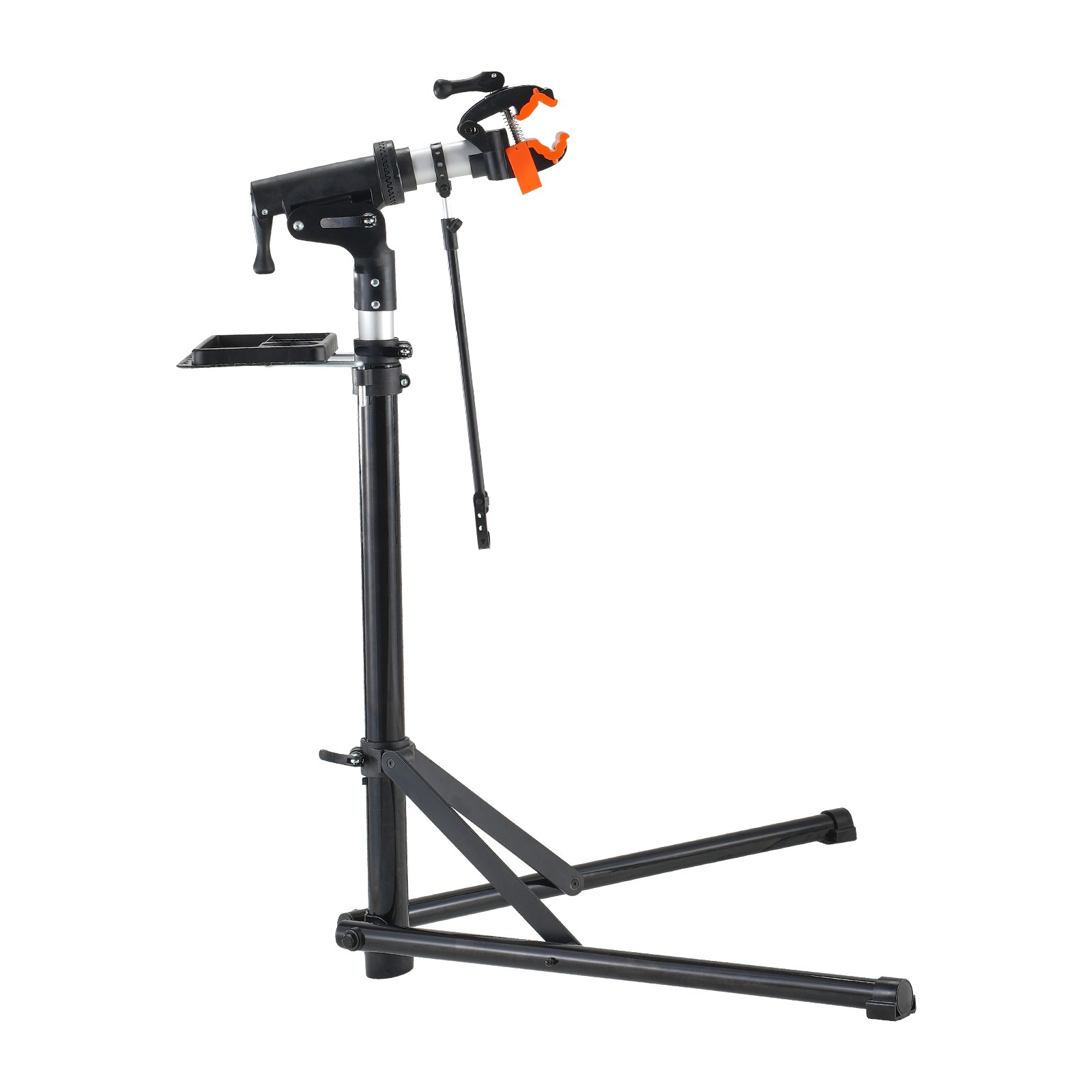 Uimoso Bike Repair Stand 66LBS Adjustable Maintenance Folding Rack Tool Tray