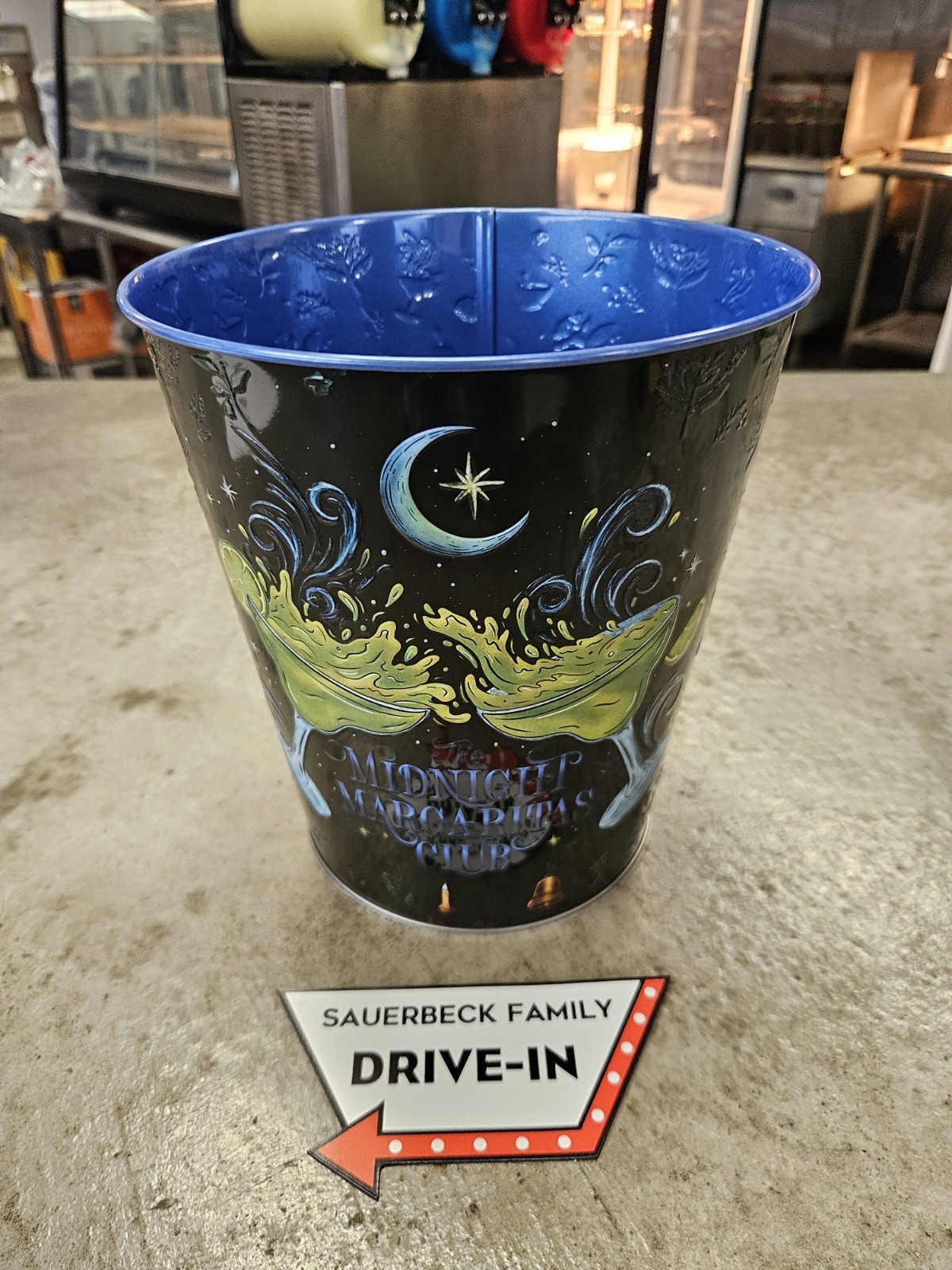 Practical Magic 2 - Metal Popcorn Bucket IN HAND 2026 Midnight Margaritas Club