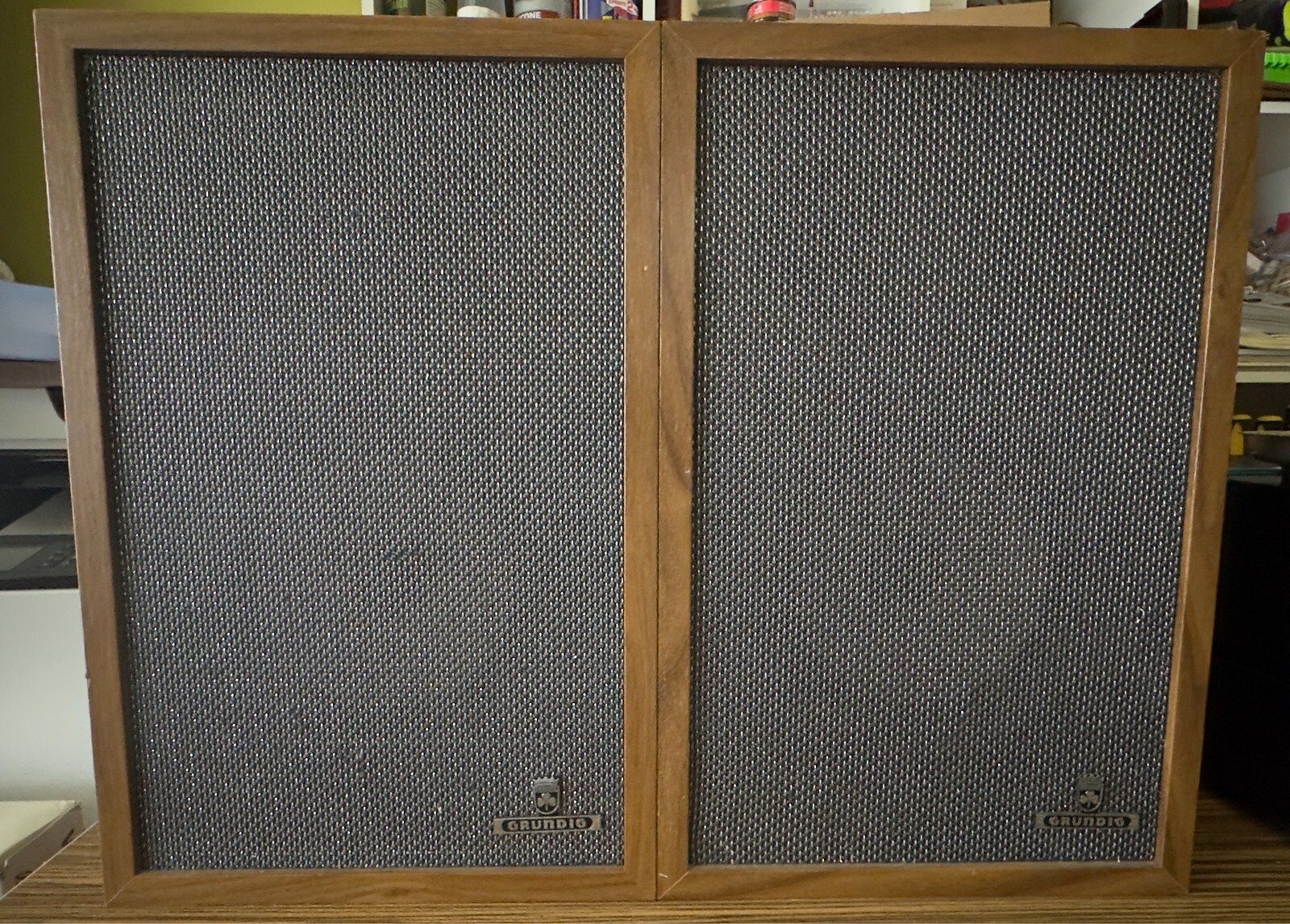 Vintage Grundig 3-Way Hi-Fi Speaker System – Model 1001 – Made in Japan