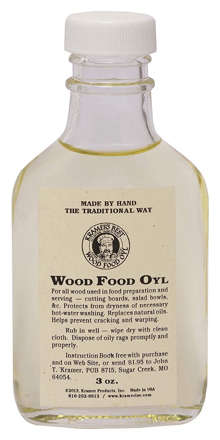 Kramer's Best Wood Food Oyl - 3 Ounce Bottle