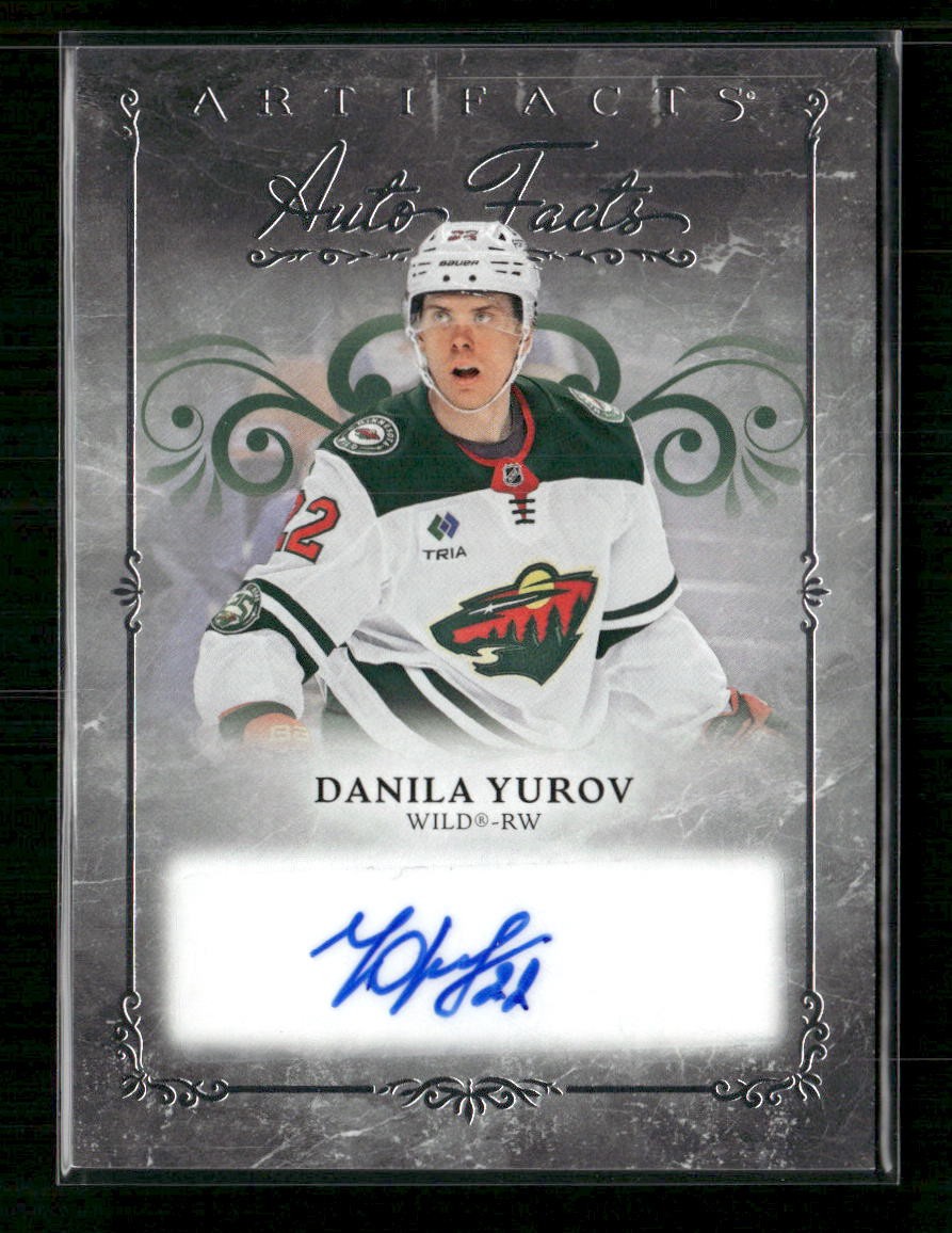 2026-27 Upper Deck Artifacts Danila Yurov Auto Facts #AF-EK
