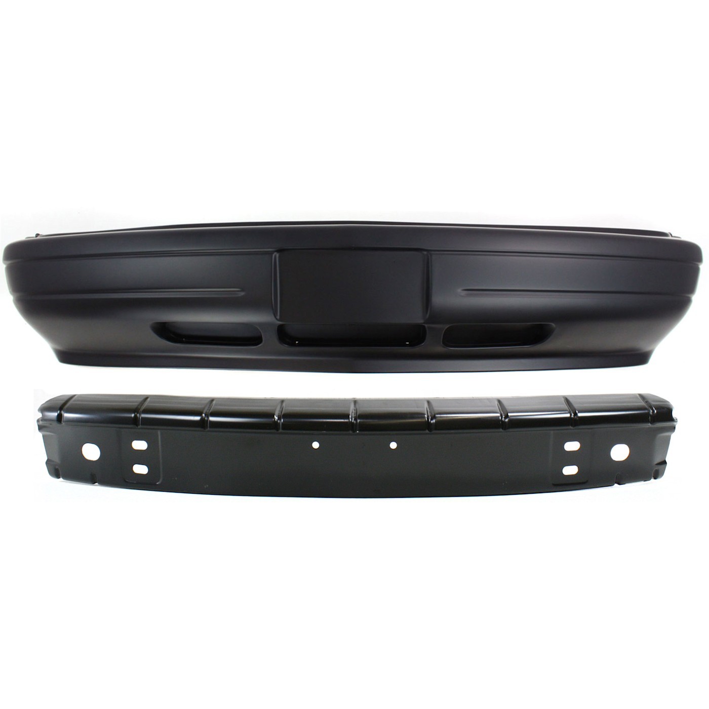 12382996, 12389351 New Bumper Covers Fascias Set of 2 Front for Chevy Astro Pair
