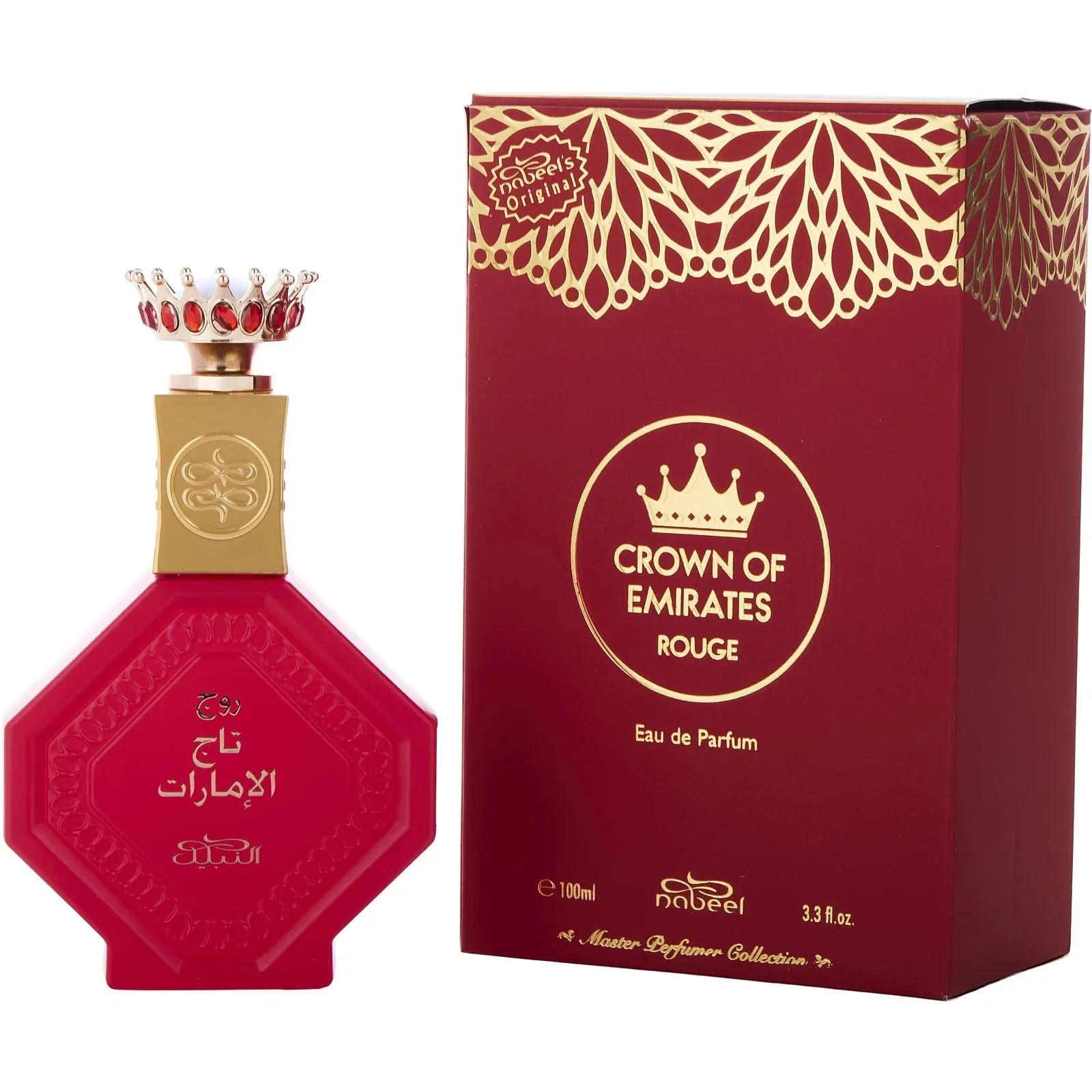 NEW Crown Of Emirates Rouge by Nabeel Perfumes 100ml Perfume Spray EDP